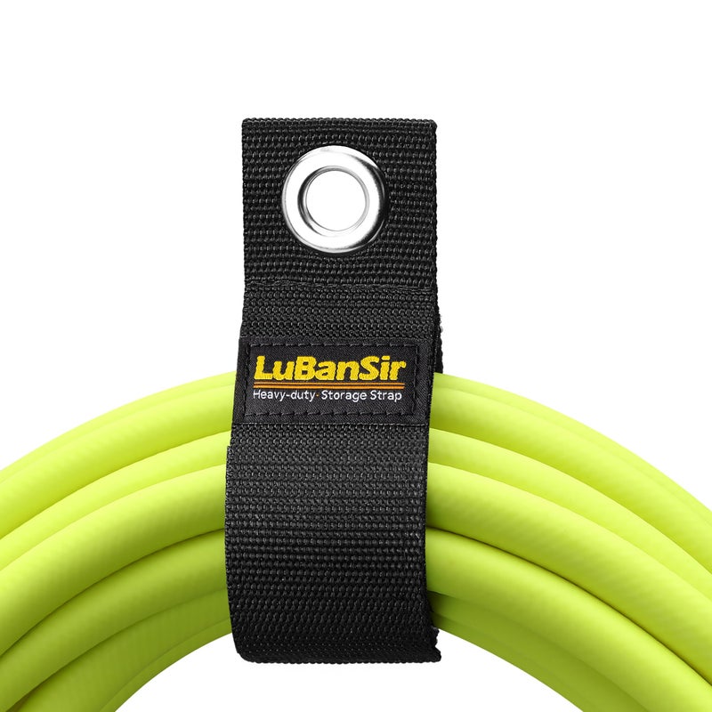 LuBanSir Extension Cord Holder, Assorted 9 Pack (10"/13"/17") Extension Cord Organizer for Garden Hose Storage and Garage Wall Organization - Image 1